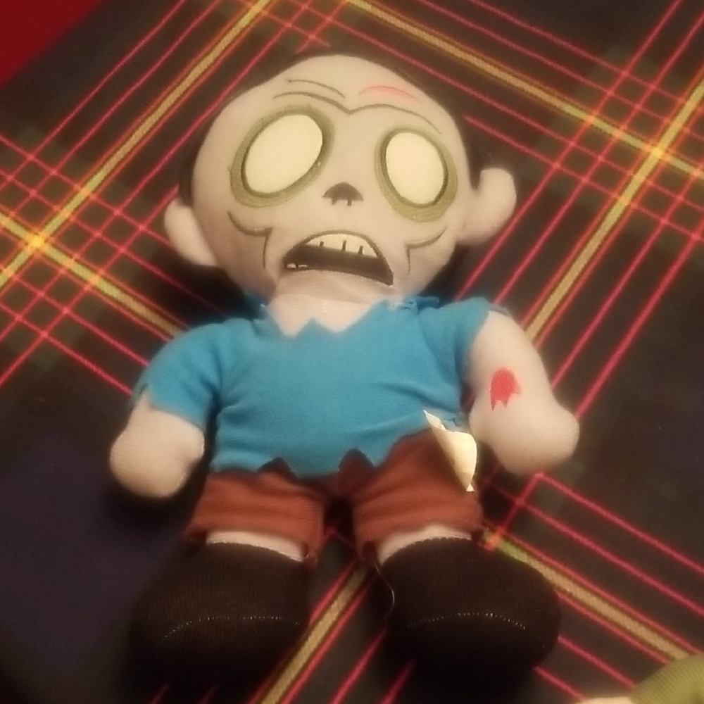 4/$20  Walker Plush Toy with Blue Shirt : The Walking Dead